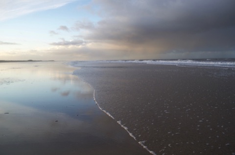 Holkham beach seascape
